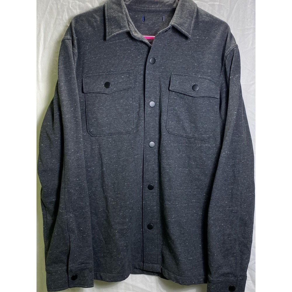 Apt9 Men XL Snap Down Shirt Medium Weight No Flaws Just Tag Cut Out Casual